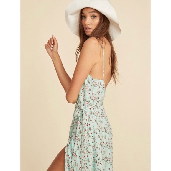 LPA Dress 138 in Blue Ditsy - SMALL - REVOLVE - Picture 4 of 13